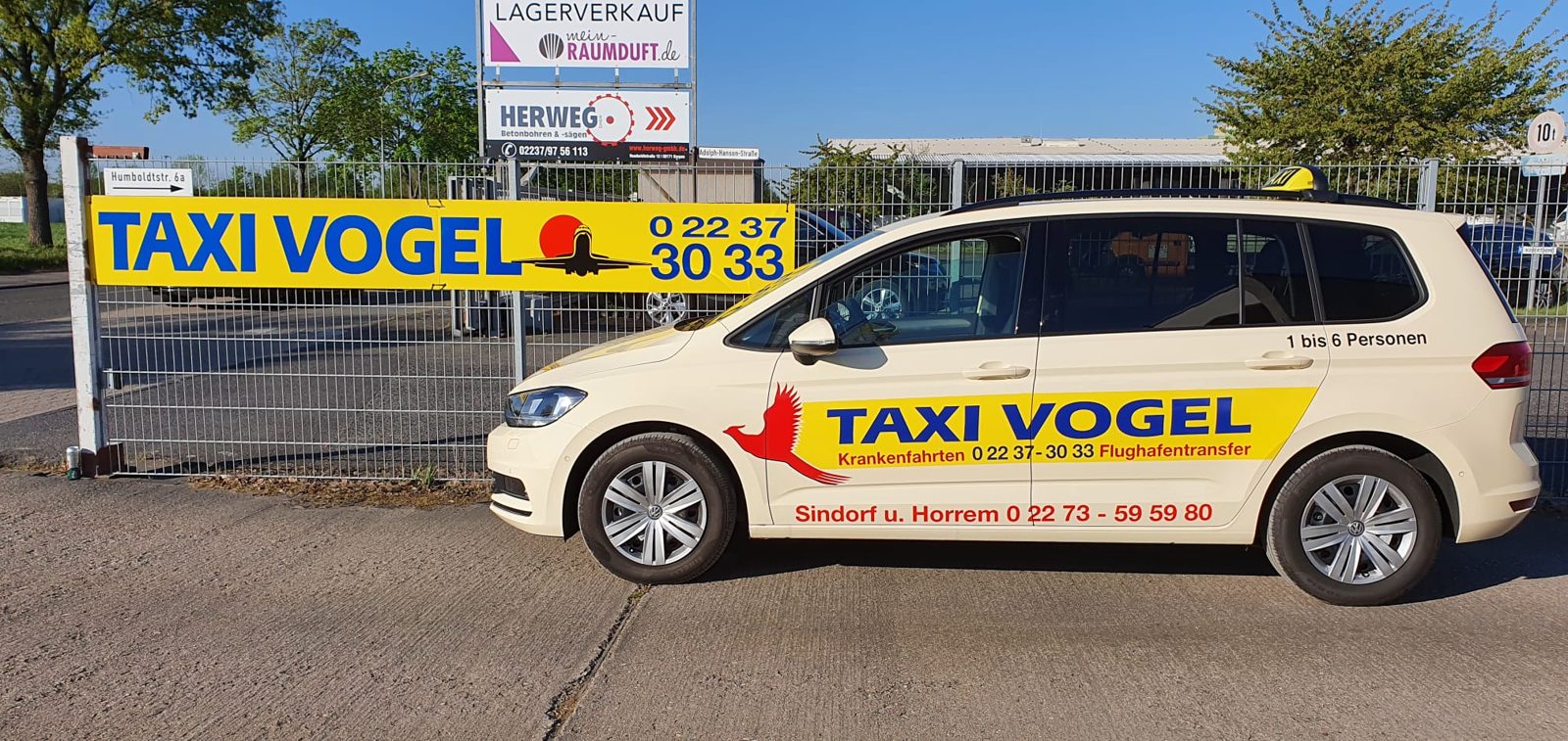 Fahrzeug von Taxi Vogel 19